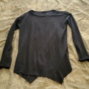 Blue long sleeve sweater